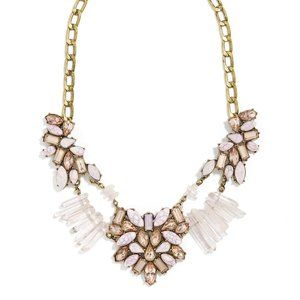 BaubleBar Antique Gold Lyla Statement Necklace